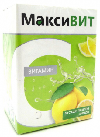 Напиток МаксиВит со вкусом Лимона 10шт