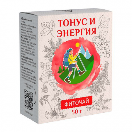 Чай травяной Тонус и энергия Алтайский нектар 50г