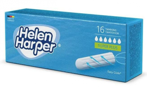 Тампоны Helen Harper Super Plus без аппликатора №16