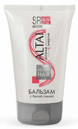 Planet Spa Altai Бальзам для волос с белой глиной Две линии 150мл