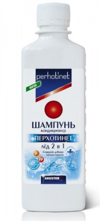 Шампунь-кондиционер Лёд 2в1 Перхотинет 250мл