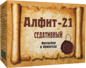 Купить Фитосбор Алфит-21 седативный в Москве: цена с доставкой в каталоге интернет аптеки АлтайМаг